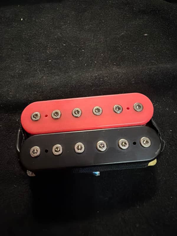 DiMarzio DP153FBKPK 2000 - Black and pink image 1