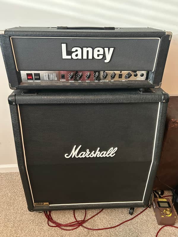 Laney GH100L Single-Channel 100-Watt Tube Guitar Amp Head 2000s - Black