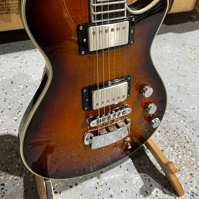 Hagstrom Ultra Max Electric Guitar - Golden Eagle Burst image 2