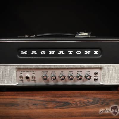 Magnatone Super Fifteen 15-Watt Tube Amp Head w/ Cover image 2