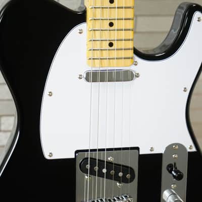 Tagima TW-55 BK LF/WH Tele Style Electric Guitar Black image 4
