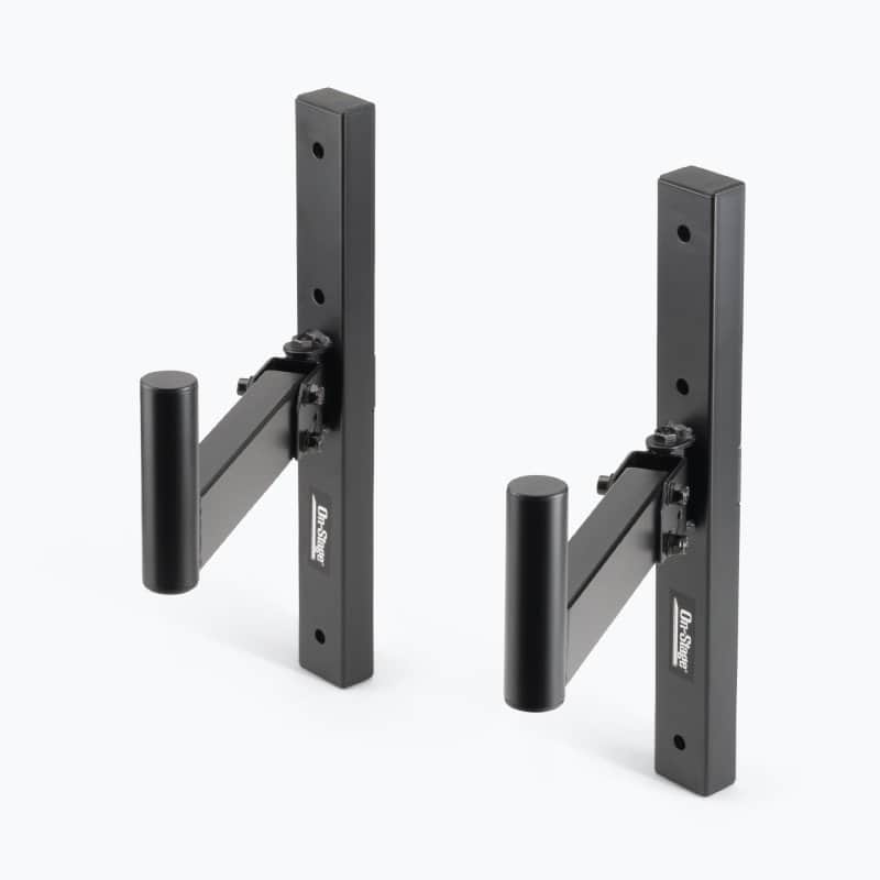 On-Stage Wall-Mount Speaker Bracket with Cable Management (Pair) - SS7323B - New image 1