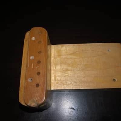 Stratocaster Wood conversion kit tremolo to hardtail image 2