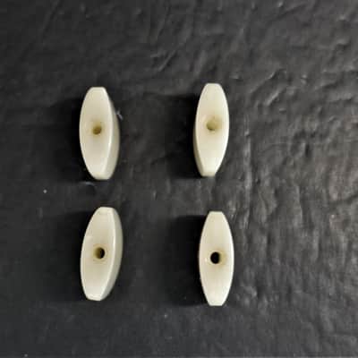 4 BASS Guitar Tuner Buttons  Pearl for HOFNER HCT-500/1  Contemporary BEATLE BASS image 2