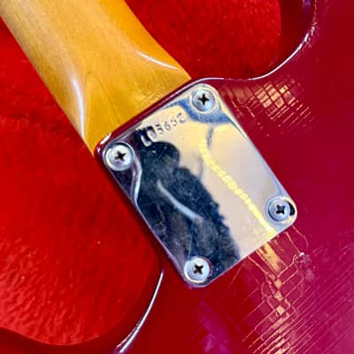 Fender MusicMaster II 1965 - Dakota Red pre CBS L serial original vintage USA image 8
