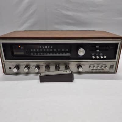 Fisher 801 Quadraphonic receiver 1972 - Oiled Walnut Veneer image 2