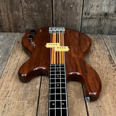 Kramer DMZ 4001 1979ish - Natural Aluminum Neck Bass image 16