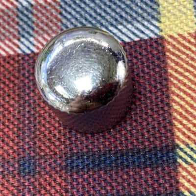 Chrome Fender Concentric Jazz Bass / Telecaster Top Knob~ Press-On, J, Tele image 2