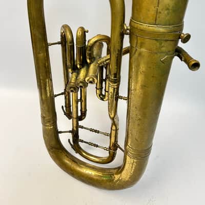 1967 Conn Bb Bell Front Baritone Horn - AS-IS image 6