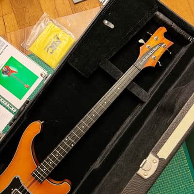 Rickenbacker 4002 1978 Walnut GLO - Collector's Holy Grail - The Pinnacle of RIC Engineering image 7