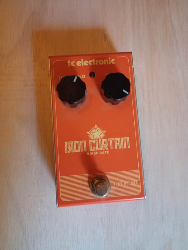 TC Electronic Iron Curtain Noise Gate 2019 - Present - Orange image 1