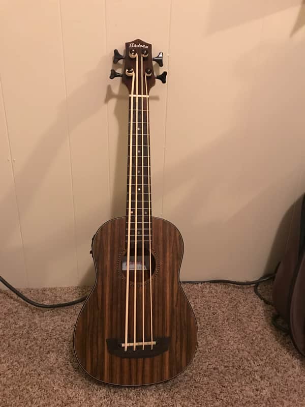 Hadean UKB-23 NM Bass Uke 2017 Nat image 1