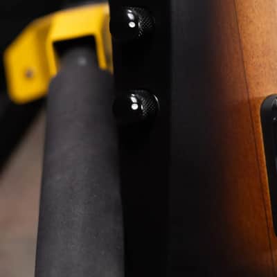 Ibanez Bass Workshop UB804 4-String Electric Upright Bass - Mahogany Oil Burst with Gig Bag image 9