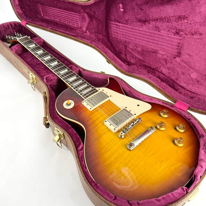 2014 Gibson Custom Shop 1959 Les Paul R9 VOS - Bourbon Burst image 1