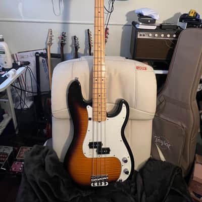 Fender Select Precision Bass 2012 - 2-Color Sunburst image 1