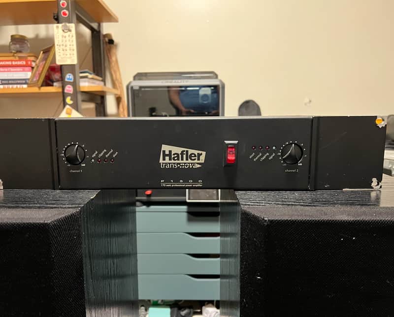 Hafler Trans Nova P1500 Monitor Amplifier image 1