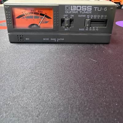 Boss TU-6 Guitar Tuner image 1