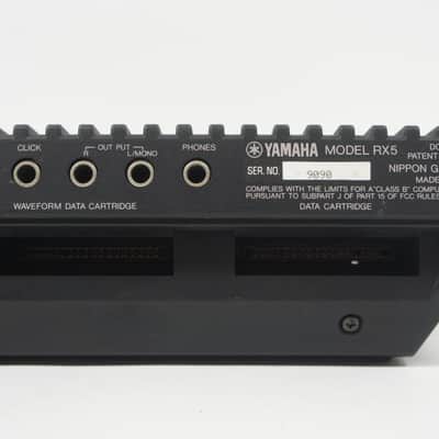 YAMAHA RX5 Digital Rhythm Programmer Drum Machine w/ 100-240V PSU image 9