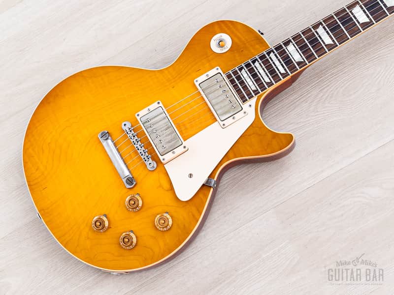 2013 Gibson Custom Shop Historic 1958 Les Paul Standard R8 Lemon Burst Flame Top w/ Case, CoA, Tags image 1
