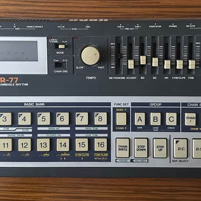 Korg KPR-77 Drum Machine 1980s