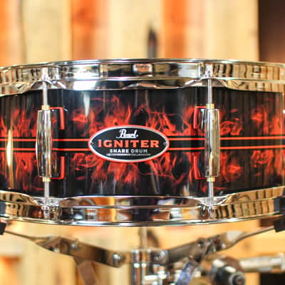 Pearl 14x5 Casey Cooper "Igniter" Maple/Poplar Snare Drum image 1