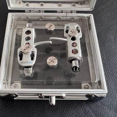 2 X Stanton 680.V3 Phono Cartridges (Twin Pack) with Stanton Headshells and Case image 4