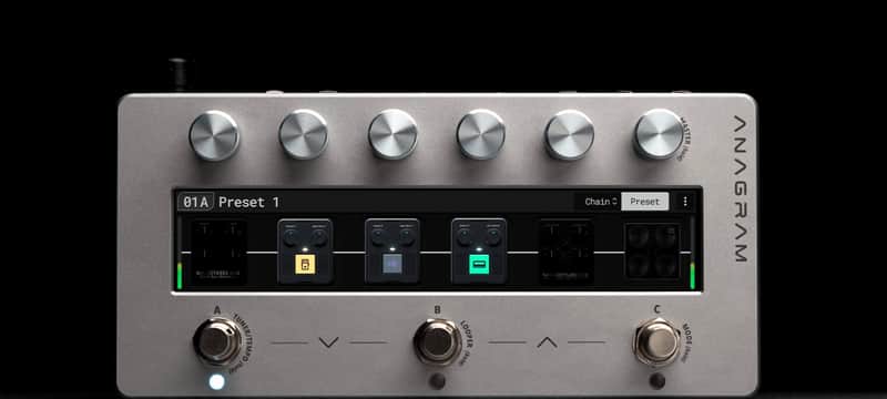 Darkglass Electronics Anagram Bass Multi-effects DI Amp Modeler Workstation Pedal- New! image 1