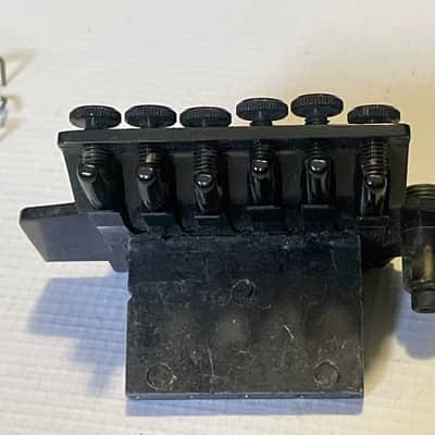 1990's Korean Ibanez RG Series LO-TRS II Black Floyd Rose Tremolo Bridge Vibrato image 5