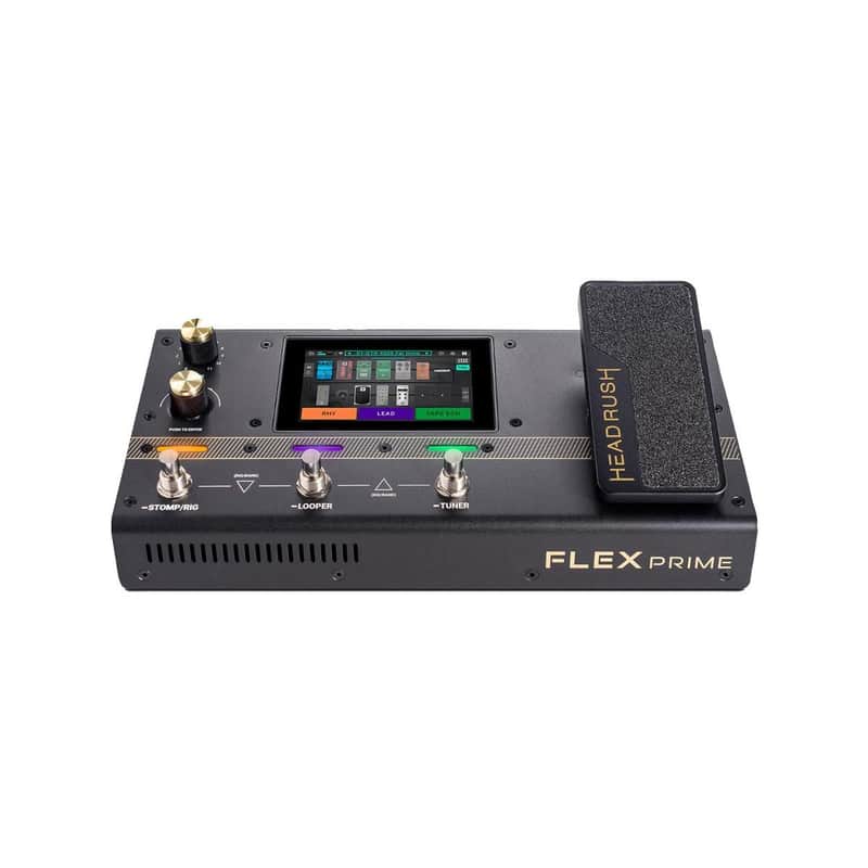 Headrush Flex Prime Compact Multi-FX Amp Modeler with 4" Touch Screen - Open Box Mint image 1