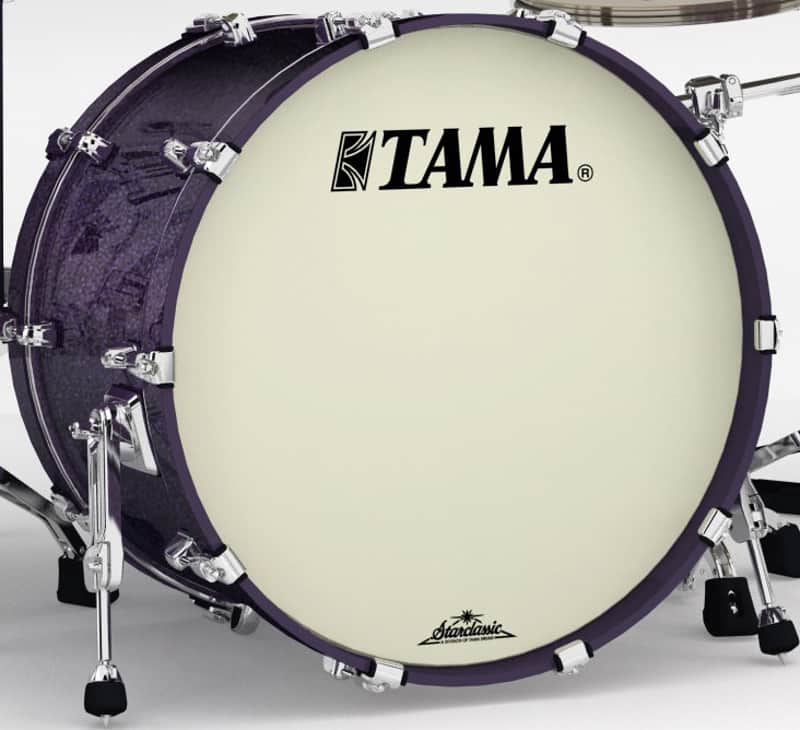 Tama MAB2216Z-DPP Starclassic Maple Lacquer Bass Drum 22 - Deeper Purple image 1