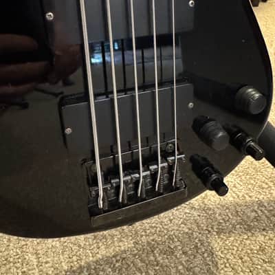 Ibanez SR885 Made In Japan MIJ 1996 Bass Guitar Black image 3