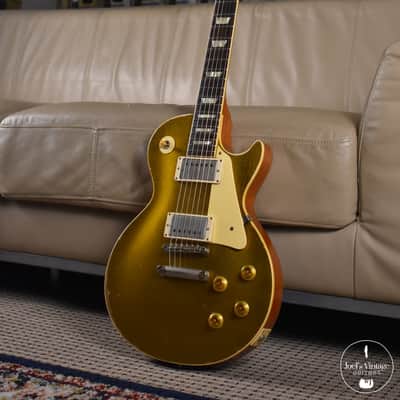 Gibson Custom Shop Murphy Lab '57 Les Paul Goldtop Reissue Ultra Heavy Aged image 2