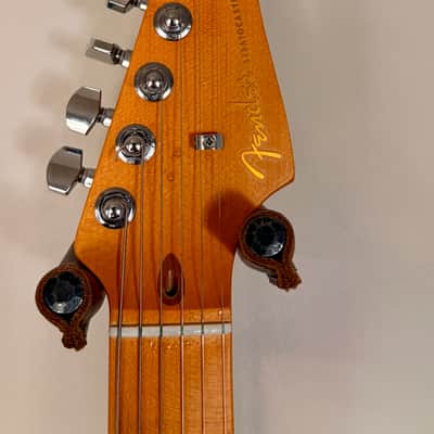 Fender American Rare Ultra HSS Stratocaster Flamed Maple Tiger Eye image 3