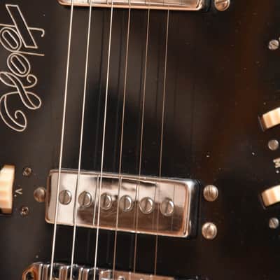 Hopf Telstar Standard – 1960s German Vintage Solidbody Guitar / Gitarre image 9