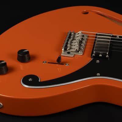 2021 D'Angelico Deluxe Bedford SH LE Tremolo - Rust | Korea Semi-Hollow Limited Edition 34 from 50 Seymour Duncan HSS Pickups | OHSC image 16