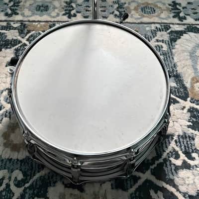 Ludwig No. 400 Supraphonic 5x14" 10-Lug Aluminum Snare Drum with Keystone Badge 1963 - 1969 - Chrome-Plated image 10