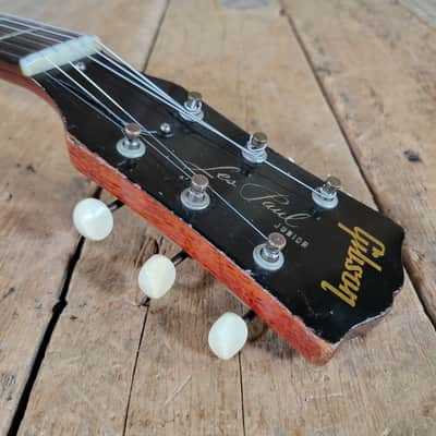 Gibson Les Paul Jr with 1958 Neck Profile & Body Style - early 1959 - Cherry image 7