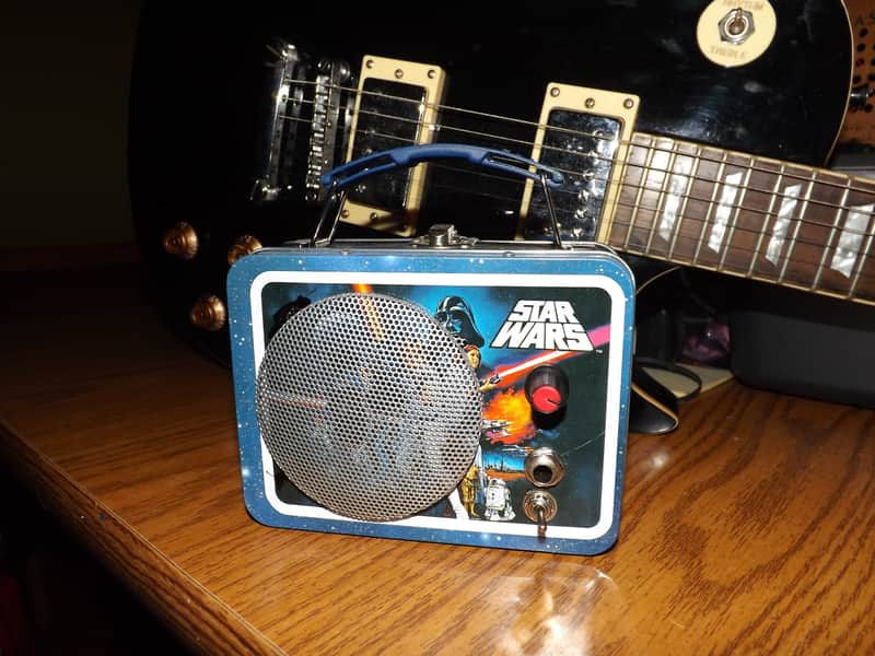 Futura Audio 1 watt apartment amp in mini Star Wars lunchbox 2015 Black image 1