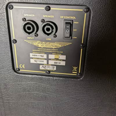 Ashdown Engineering ABM-115H 1x15" 300w Bass Speaker Cabinet (Used) image 8