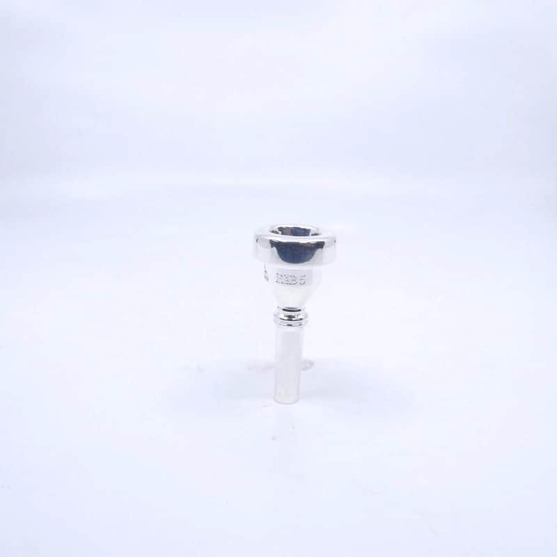 ACB Fab 5 Short Shank Cornet Mouthpiece - Silver image 1