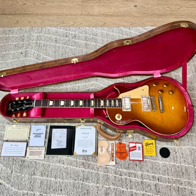 Gibson Custom Shop Murphy Lab '59 Les Paul Standard Reissue Light Aged ** 7.7 POUNDS ** 2025 - Royal Tea Burst image 2