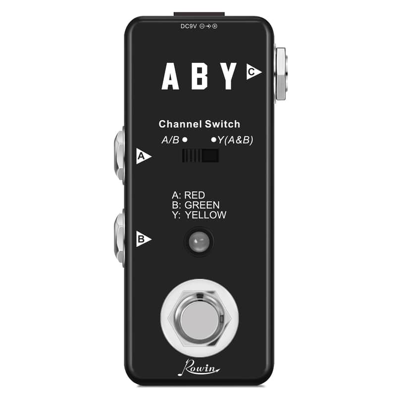 Rowin LEF330 Vintage ABY Line Guitar Effect Pedal,price include the import duty for US buyer image 1