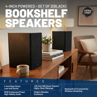 Audio-Technica AT-LP70X-BG Automatic Turntable, 2 Bookshelf Speakers & Record Cleaner Kit - Bundle image 5
