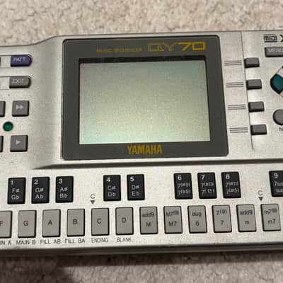 Yamaha QY70 Sequencer 2000s - Silver