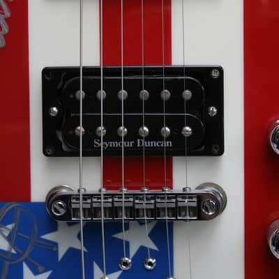 Jackson Y2KV USA Flag - personal Dave Mustaine guitar! image 6