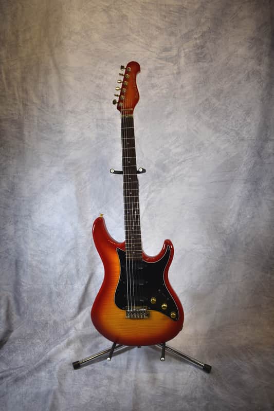 1987 Yamaha Session II SE903P MIJ - Cherry Sunburst, Active SSS, Mid Boost, Roller Nut image 1