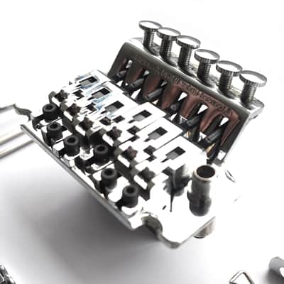 Left Handed Floyd Rose Licensed Tremolo System - Double locking - Full Kit - Chrome image 5