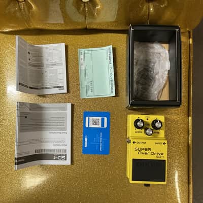 Boss SD-1 Super OverDrive (Silver Label) 1997 - Present - Yellow image 1