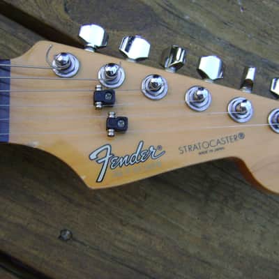 Fender Stratocaster E Serial 1985 White Japan Great Player All Stock image 4