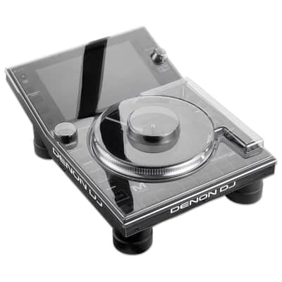 Decksaver Lightweight Durable Plastic Protective Cover to Protect Delicate Switches, LEDs, Screens, Platters, and Buttons for Denon DJ Prime SC6000 and SC6000M image 1